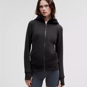 Lululemon Scuba Full Zip Hoodie black